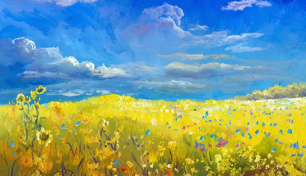 河畔有約丨解壓數(shù)字油畫，一起畫你想畫！